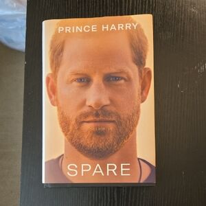 Prince Harry 'Spare' Book - Orange Cover